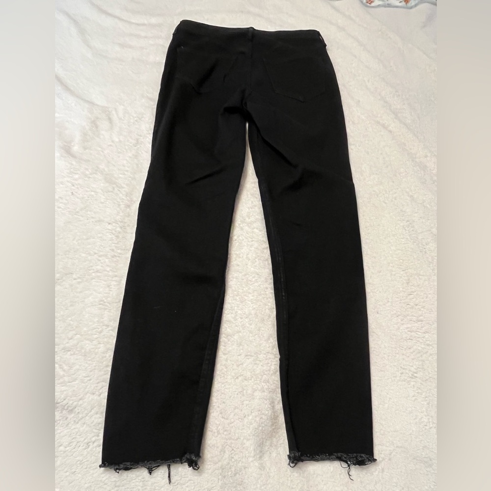 Women’s Old Navy Y2K Black Extra High Rise Rockstar Super Skinny Jeans. Size 10 - Picture 4 of 16